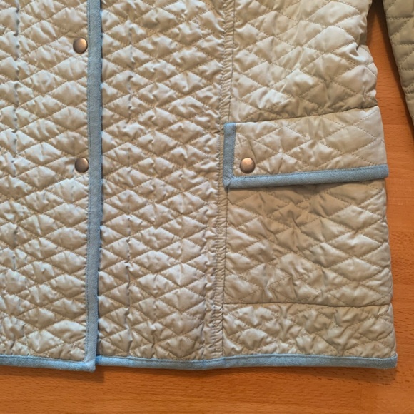 Sigrid Olsen Sport Pastel Green Lightweight Quilted Jacket size M - Picture 4 of 10